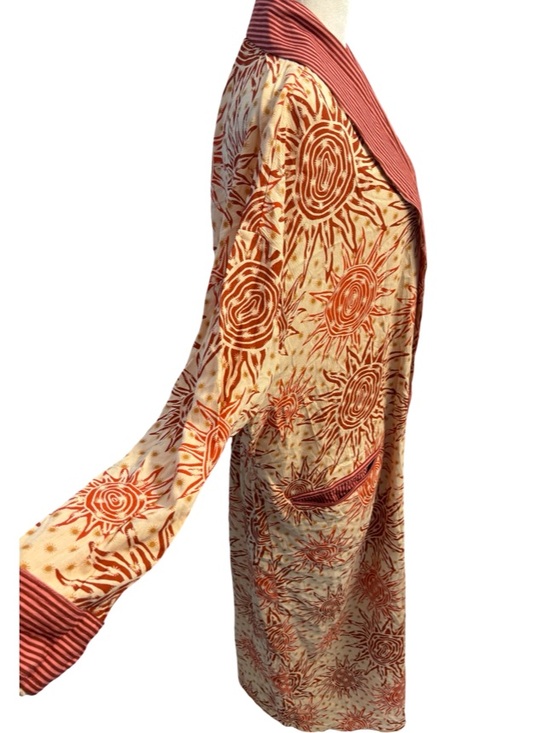 2. Free People NWOT Wild Nights Duster Size XL - Picture 10 of 17